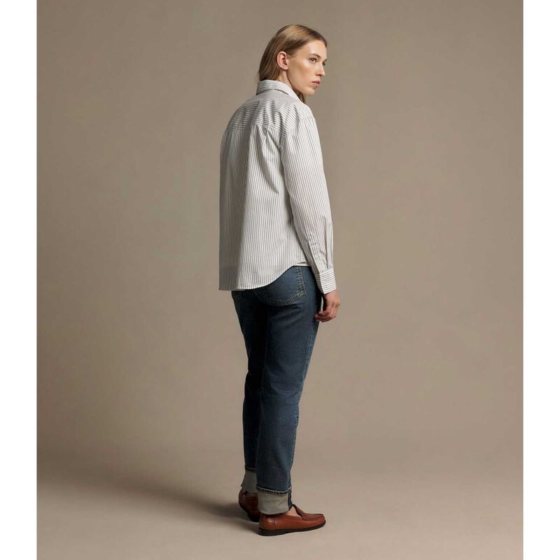 R.M. Williams Hopeland Poplin Stripe Shirt image number 1